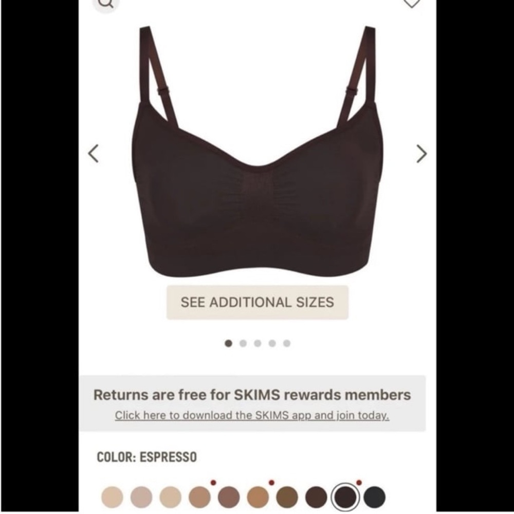 SKIMS Seamless Sculpt Bra